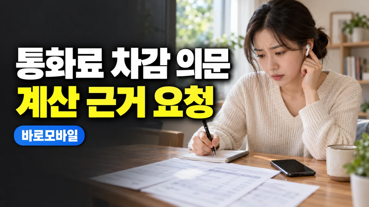 선불폰 통화료 차감에 이의가 있다면, 충전취소 대신 계산내역 확인