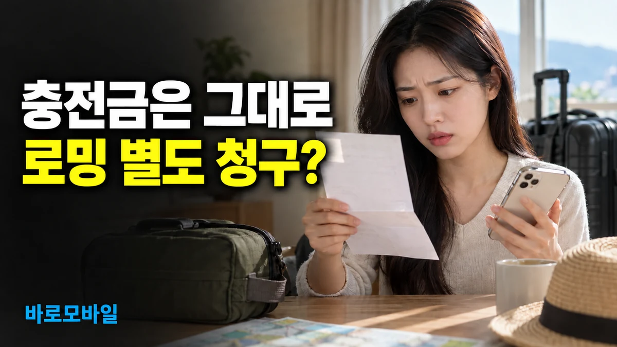 앤텔레콤 선불 충전 잔액이 그대로인데 로밍 요금이 청구됐다면