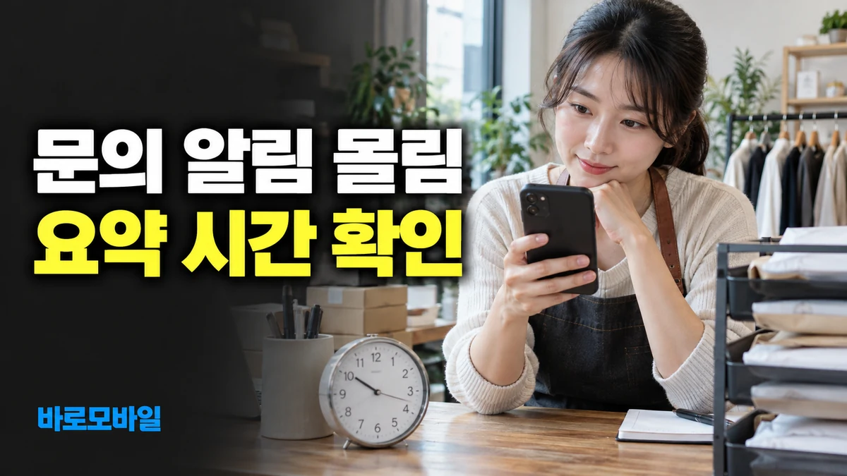아이폰 업무 앱 문의는 있는데 알림이 몰아서 뜬다면, 시간 지정 요약 확인
