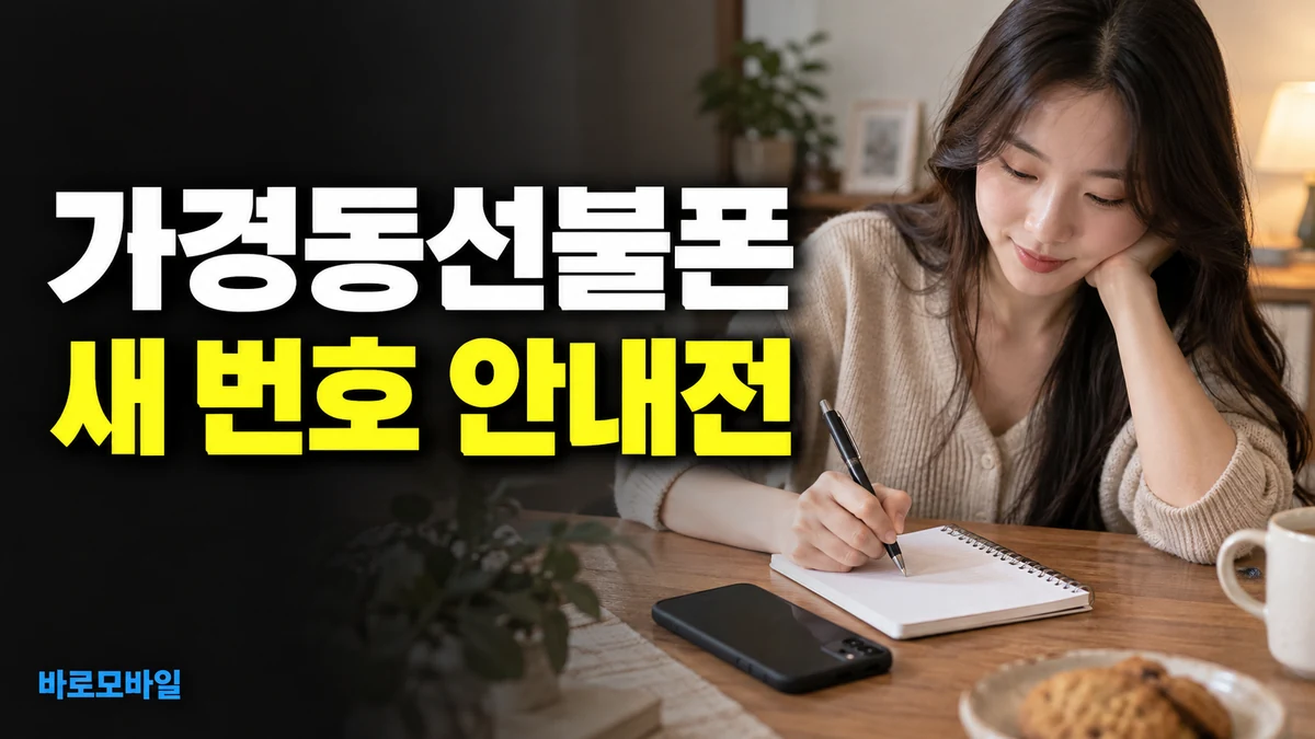 가경동선불폰 미납정지 후 새 번호를 연락처로 안내하기 전 확인