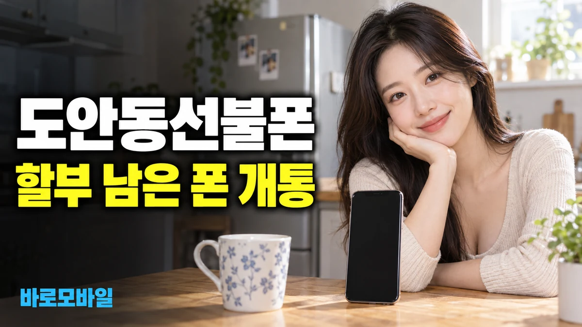 도안동선불폰 휴대폰 할부 남아 있어도 유심 개통 가능할까